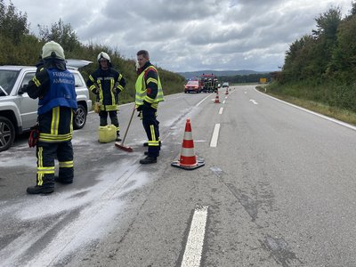 Personen auf Straße